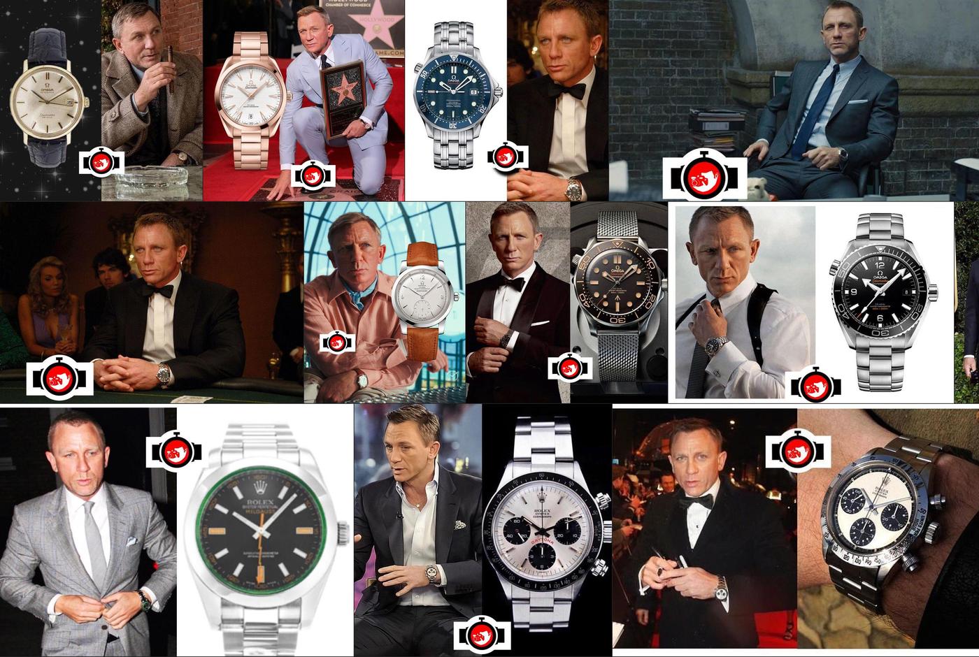 The Impressive Watch Collection of James Bond Star, Daniel Craig